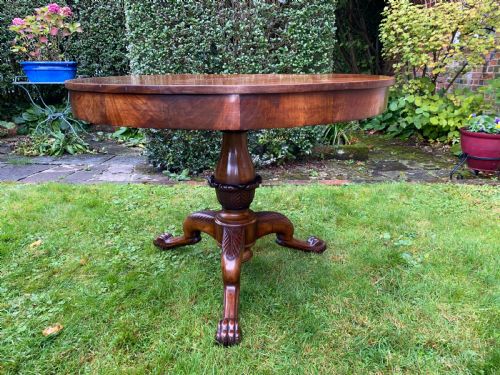 French Walnut Gueridon or Centre Table