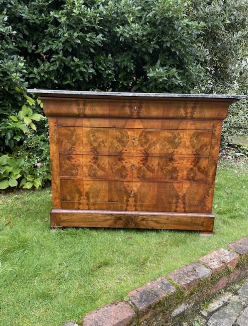 Louis Phillipe Walnut Commode