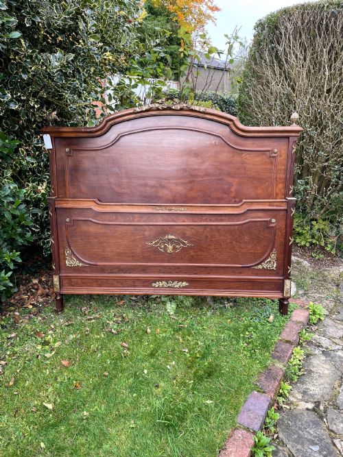 King Size Mahogany Bed