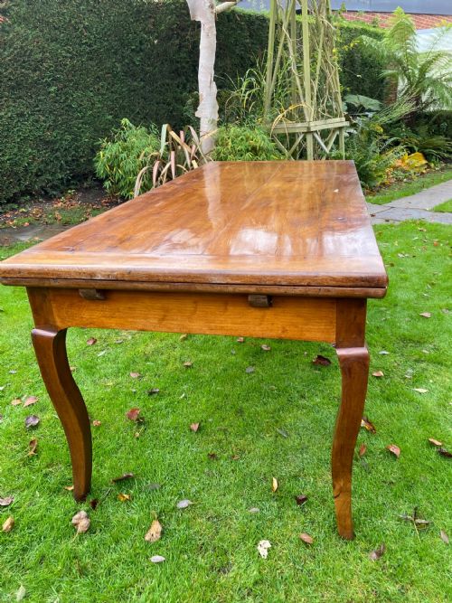 French Extending Farm Table in Cherrywood