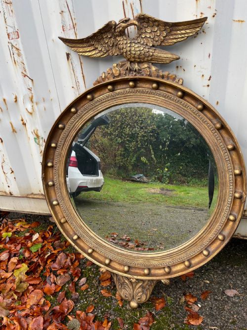 Large Pair of Georgian Style Gilt Mirrors