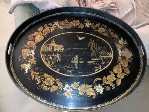 Henry Clay Papier-mâché Tray