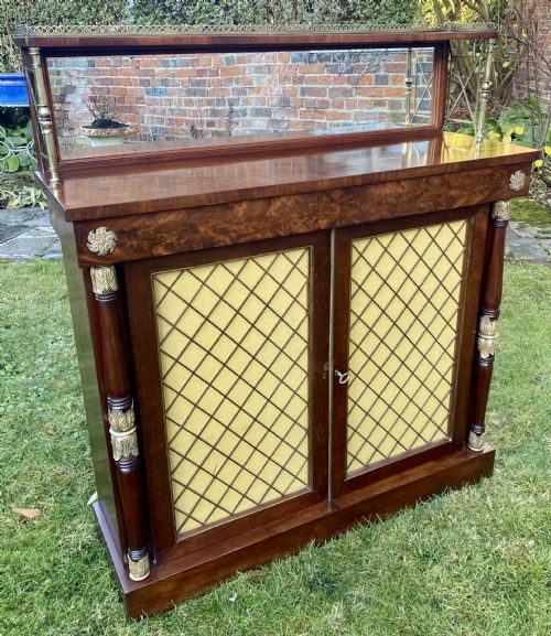 Regency Chiffonier in Flame Mahogany