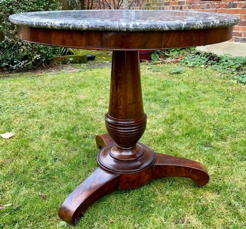 Flame Mahogany Gueridon or Centre Table