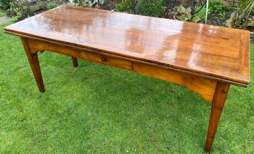 French Farmhouse Table in Cherrywood