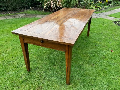 French Walnut Farm Table