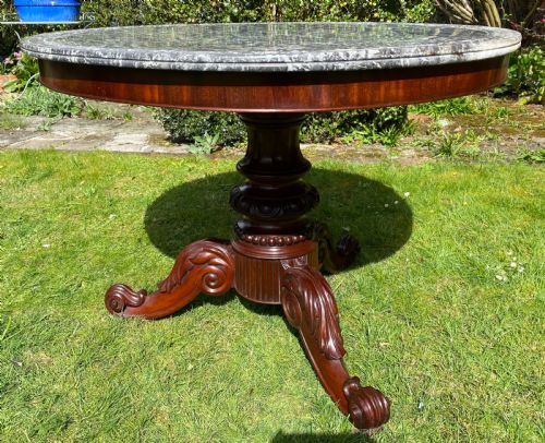 
Large Mahogany Gueridon or Centre Table