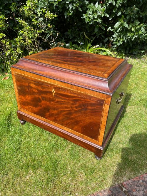 George III Mahogany Wine Cellarette