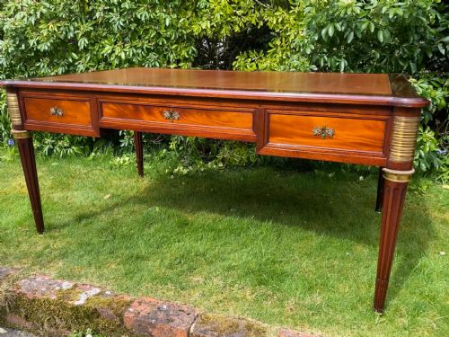 Large Mahogany Writing Table