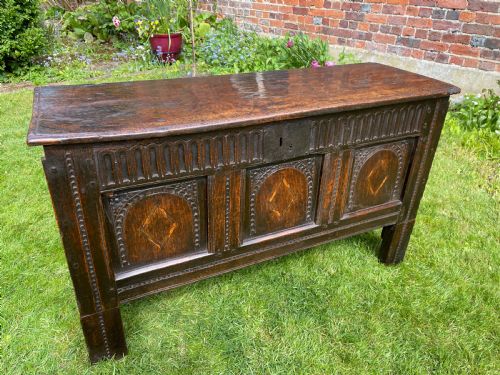 17th Century Oak Coffer