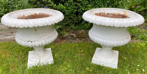 Pair of Large 19th Century Garden Urns