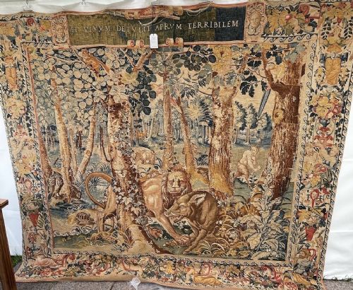 Tapestry Depicting the Erymanthian Boar