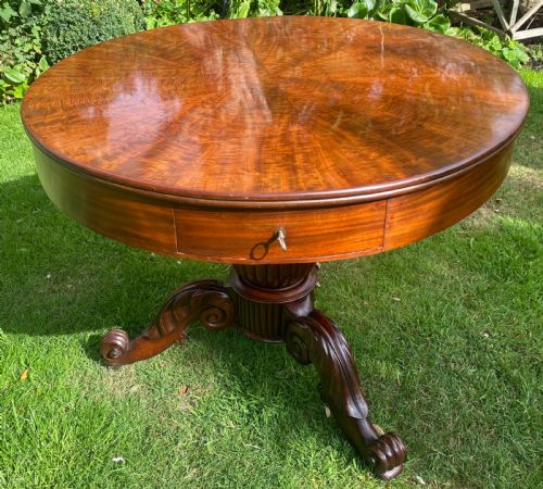 Flame Mahogany Gueridon or Centre Table