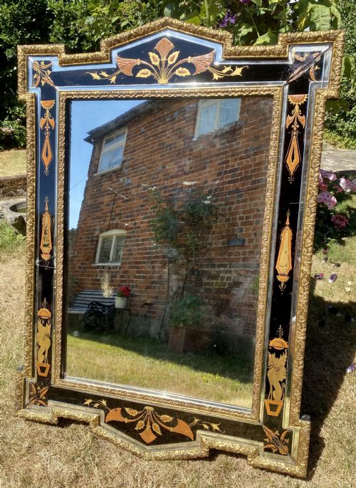 Painted and Enamelled Mirror