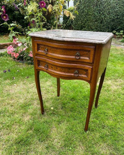 French 18th C Cherry Wood Chevet