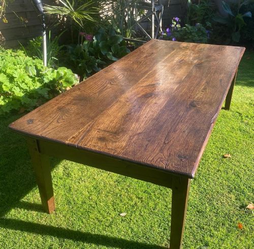 Large Oak Coffee Table