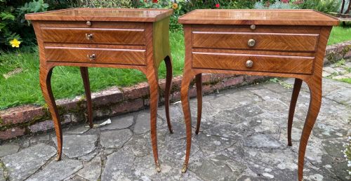 Pair of Fine Quality Side Tables