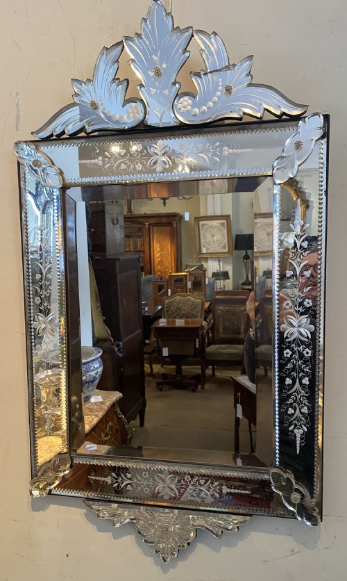 Late 19th Century Venetian Mirror