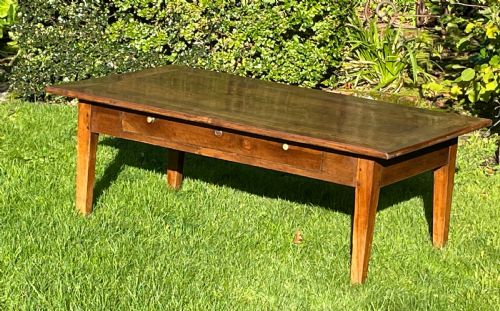 19th Century French Walnut Coffee Table