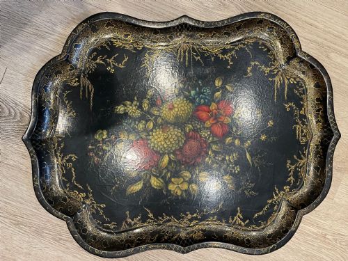 Papier Mache Tray by Henry Clay