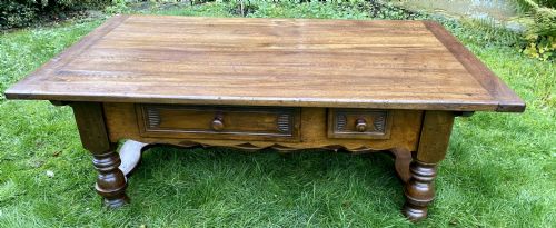 Early 19th Century Alsace Coffee Table in Walnut