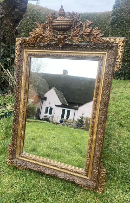 FRENCH GILT MIRROR IN TWO COLOUR GILT - ADDITIONAL PHOTO 3