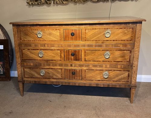 Walnut Alsace Commode Circa 1800