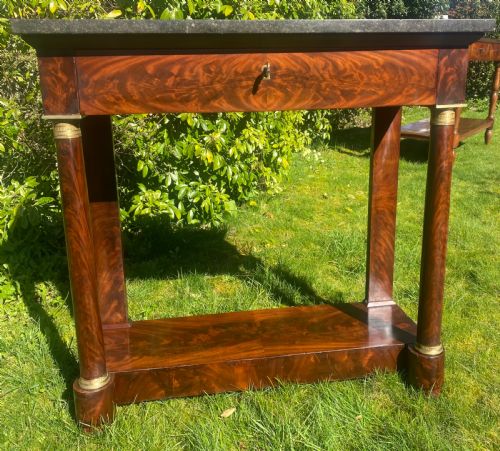 French Empire Console Table