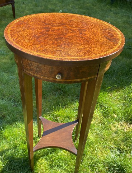 Amboyna Occasional Table or Stand