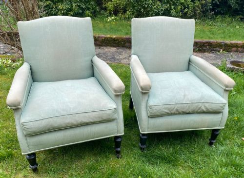Pair of Upholstered Armchairs