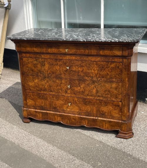 Napoleon III Walnut Commode