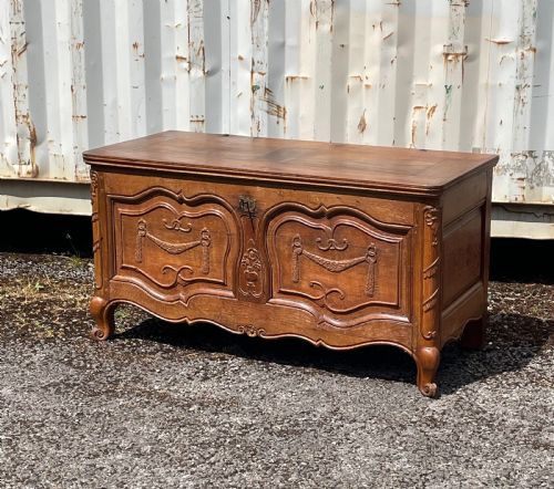 Period Carved Oak Coffer