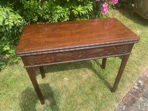 18th Century Cuban Mahogany Tea or Side Table