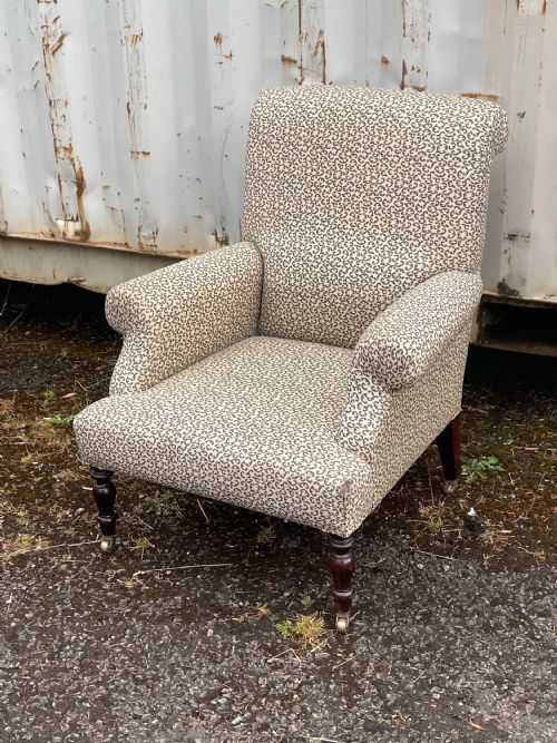 Single English Armchair Circa 1920’S