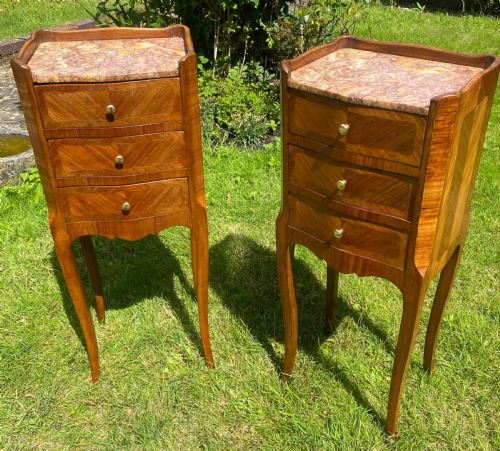 Pair of Kingwood Bedside Tables