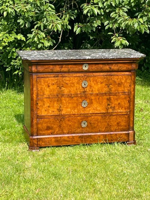 French Walnut 19th Century Commode
