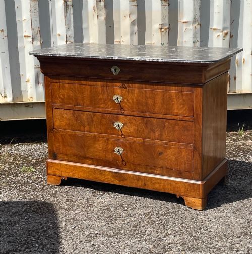 Louis Philippe Period Walnut Commode