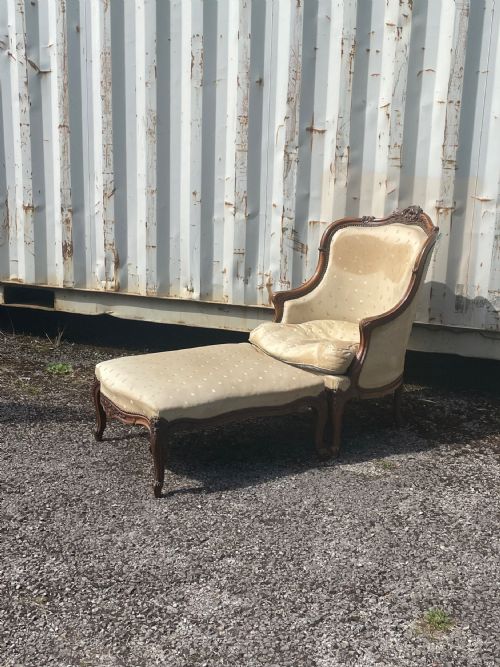 Walnut Chair and Stool , Duchess