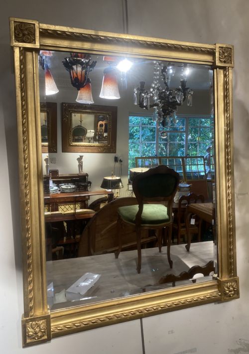 Small Gilt Bevelled Glass Mirror
