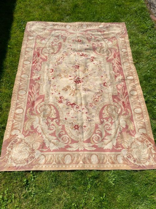 Large Aubusson Carpet or Wall Hanging