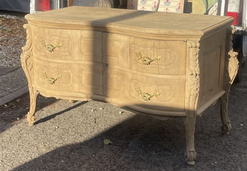French Bleached Oak Cupboard /Cabinet