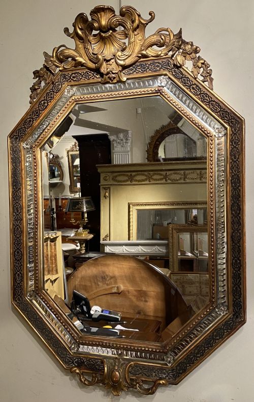 19th Century Gilt Margin Mirror