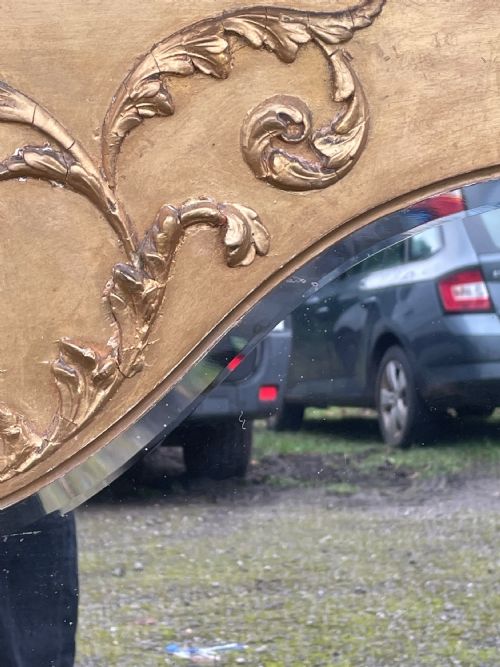 VICTORIAN GILT OVER MANTLE - ADDITIONAL PHOTO 3