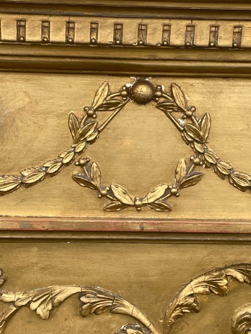 VICTORIAN GILT OVER MANTLE - ADDITIONAL PHOTO 4