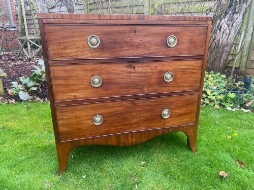 Small Regency Chest of Drawers