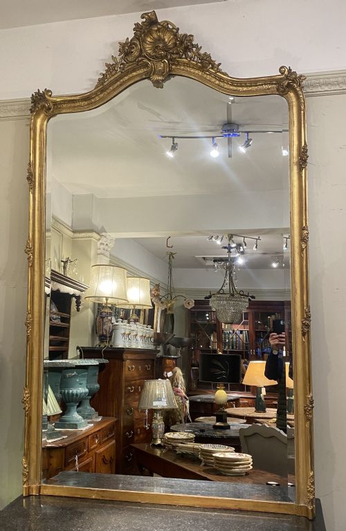 Very Large Gilt Mirror
