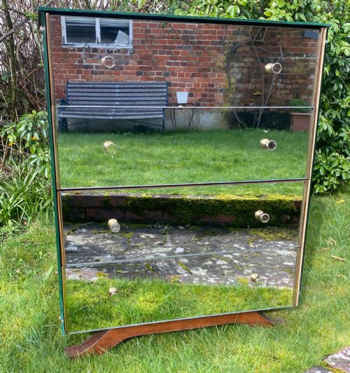 Art Deco Mirrored Chest of Drawers
