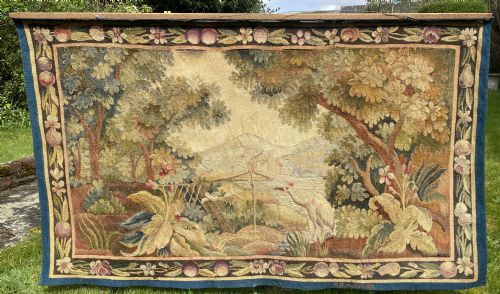 Signed Aubusson 18th Century Tapestry