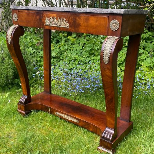 French Empire Console Table