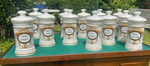 Set of 12 Chemists Jars